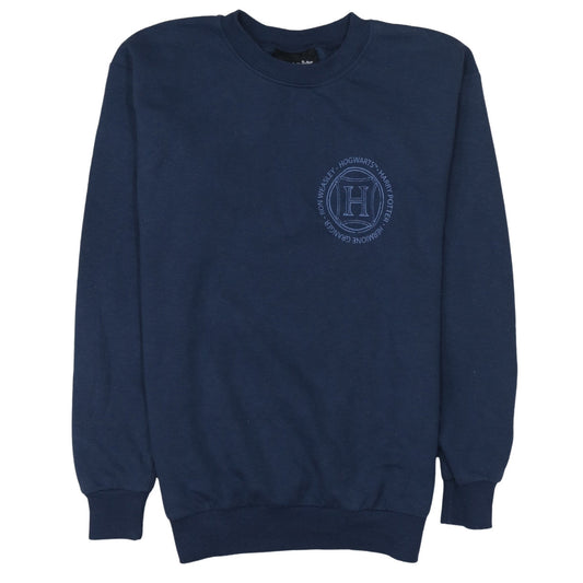 Harry Potter Women's Navy Sweatshirt by George Size S 8-10 Crew Neck Dumbledore's Army