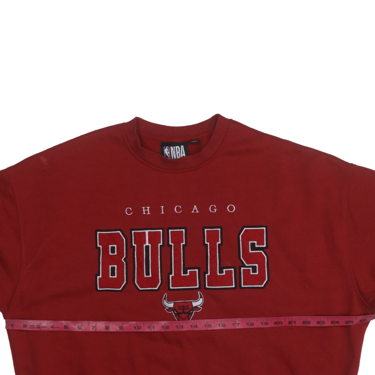 Primark NBA Chicago Bulls Red Crew Neck Sweatshirt Women’s M 12-14