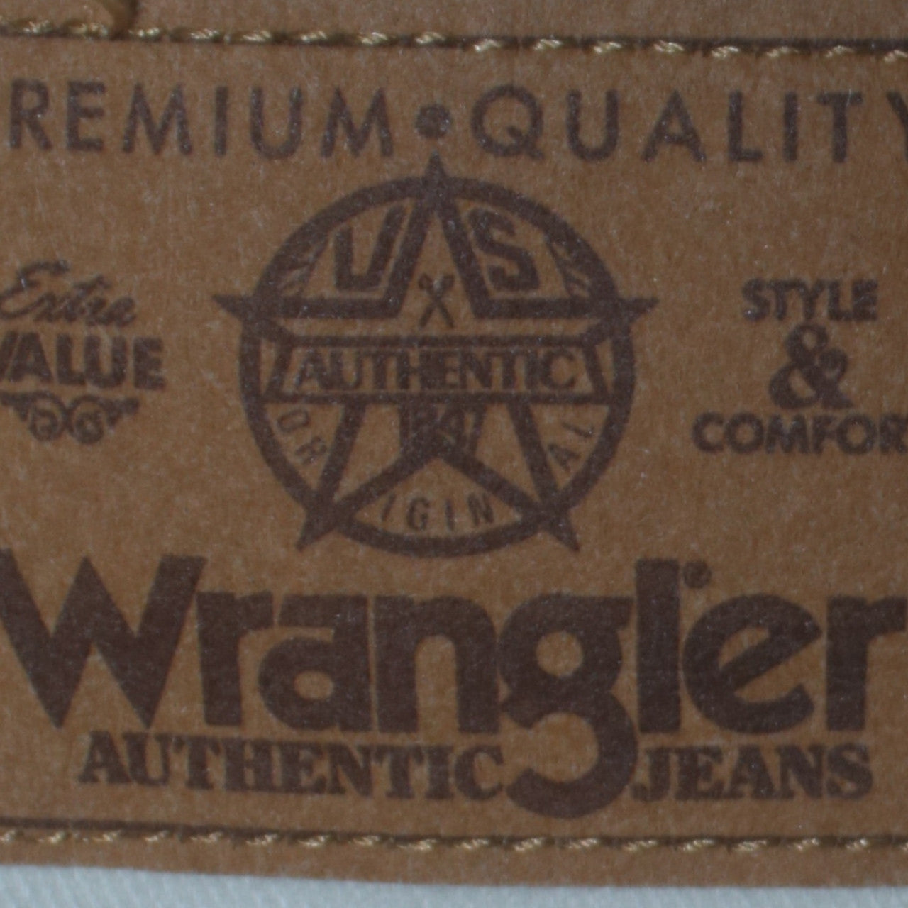 Wrangler Women's White High-Rise Straight Jeans Size 16 Vintage Denim