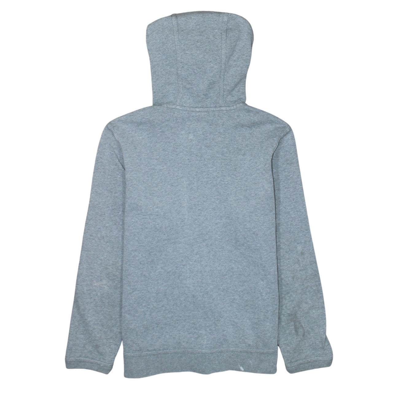 Nike Boys Grey Full Zip Fleece Hoodie Size 13-15 Years Regular Fit