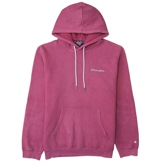 Champion Men’s Pink XL Pullover Hoodie Cotton Blend Fleece
