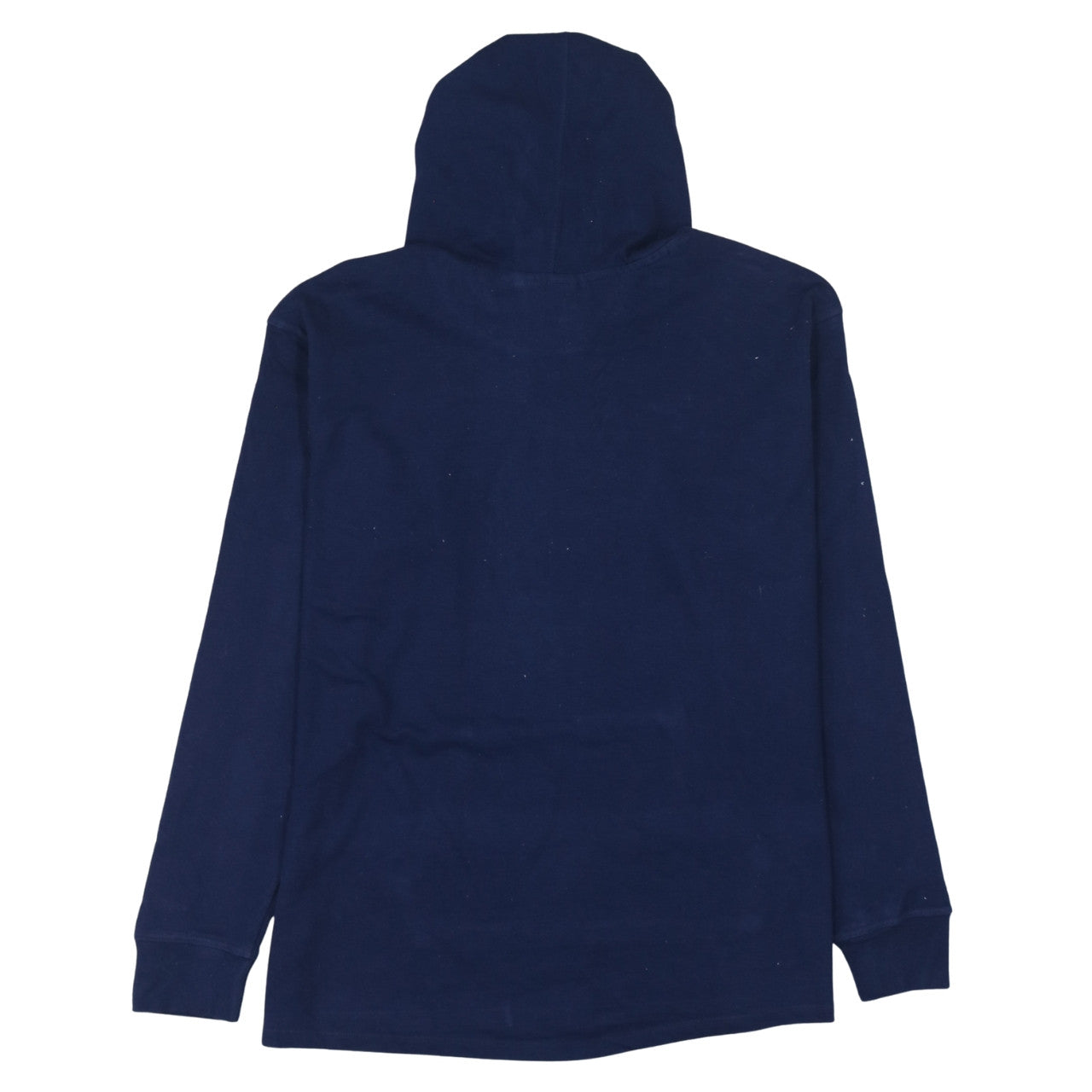 Champion Womens Navy Blue Pullover Hoodie Size L Cotton Logo Athleticwear