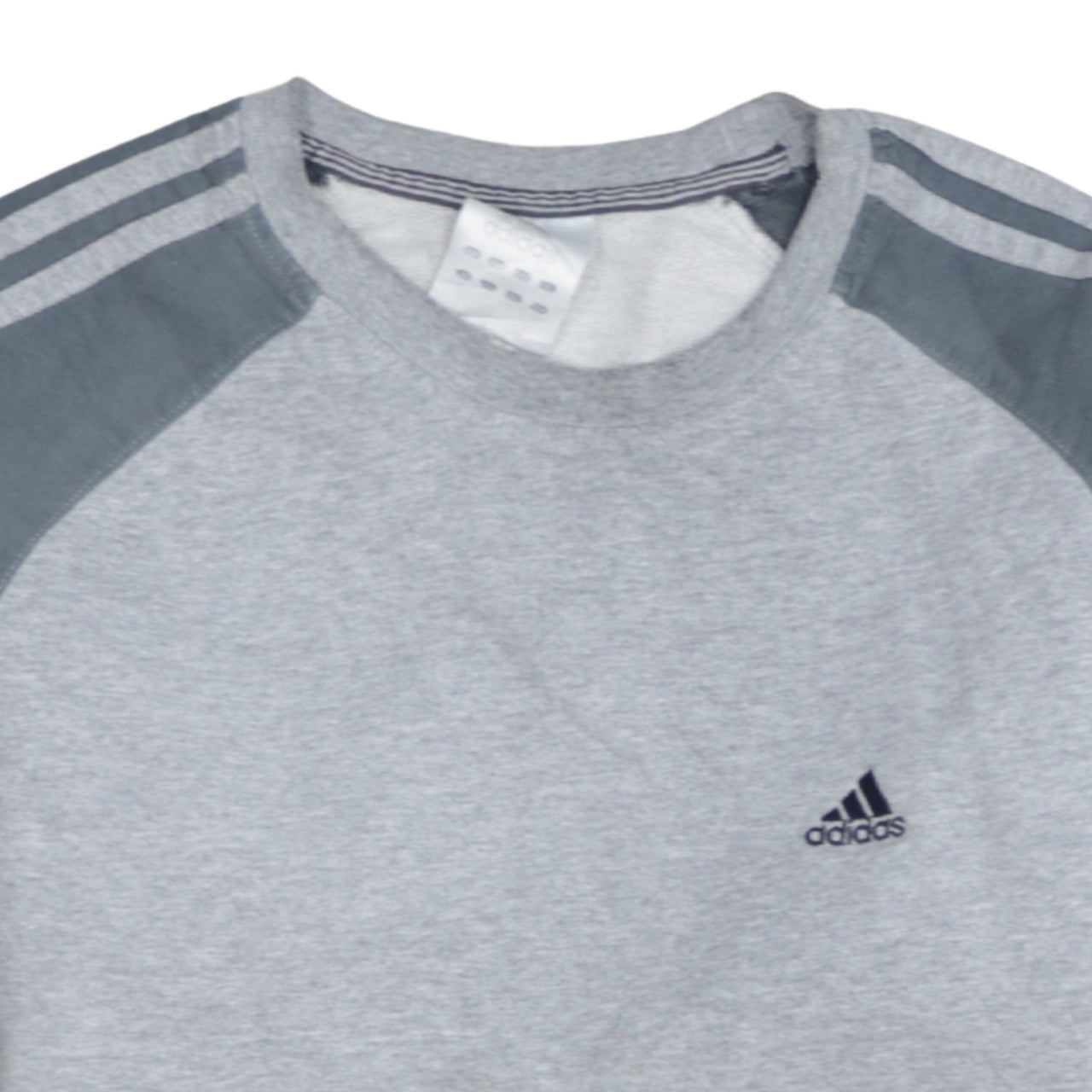 Adidas Men’s Grey Pullover Sweatshirt M Regular Fit Sportswear