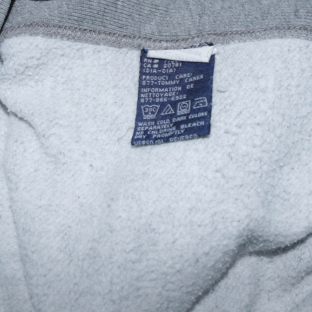 Tommy Hilfiger Men's Grey Regular Fit Crew Neck Sweatshirt M