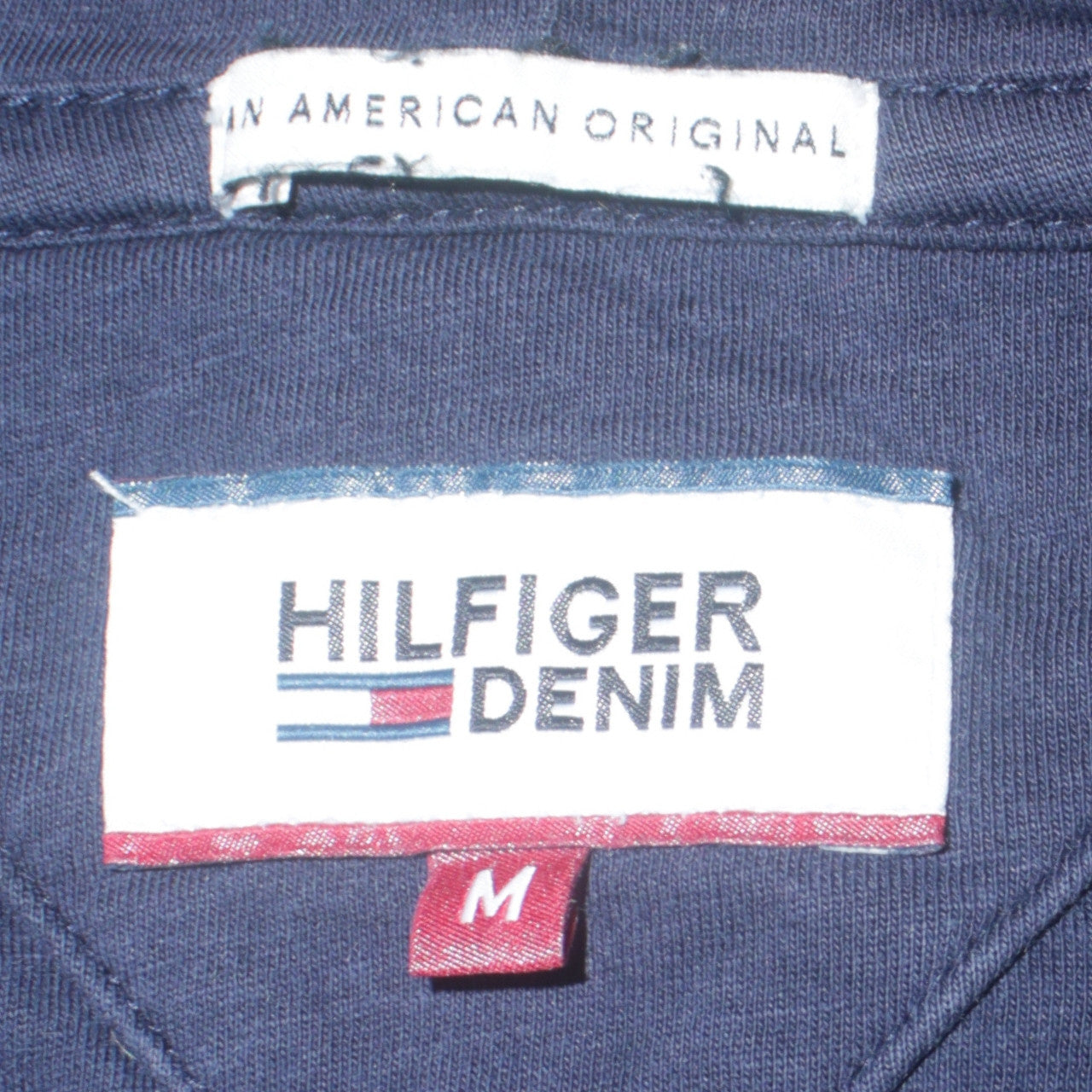 Hilfiger Denim Men's Blue Full Zip Hoodie M Regular Fit