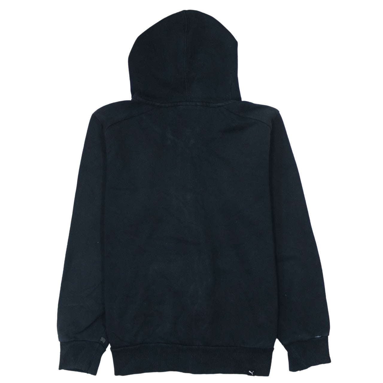 Puma Men's Black Full Zip Hoodie Small Graphic Sportswear