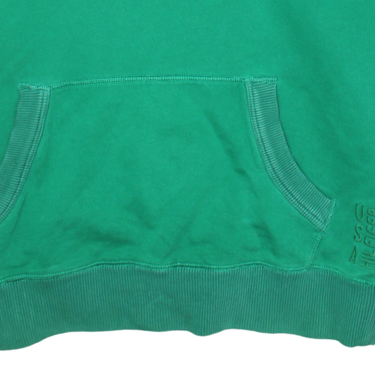 Tommy Hilfiger Men's Green Pullover Hoodie XL Graphic NYC USA