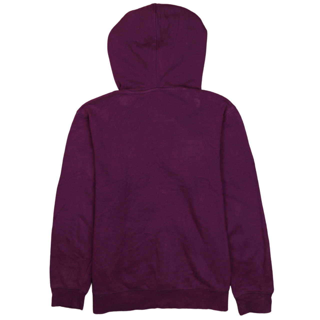Champion Womens Purple Pullover Hoodie L Logo Athletic Sweatshirt