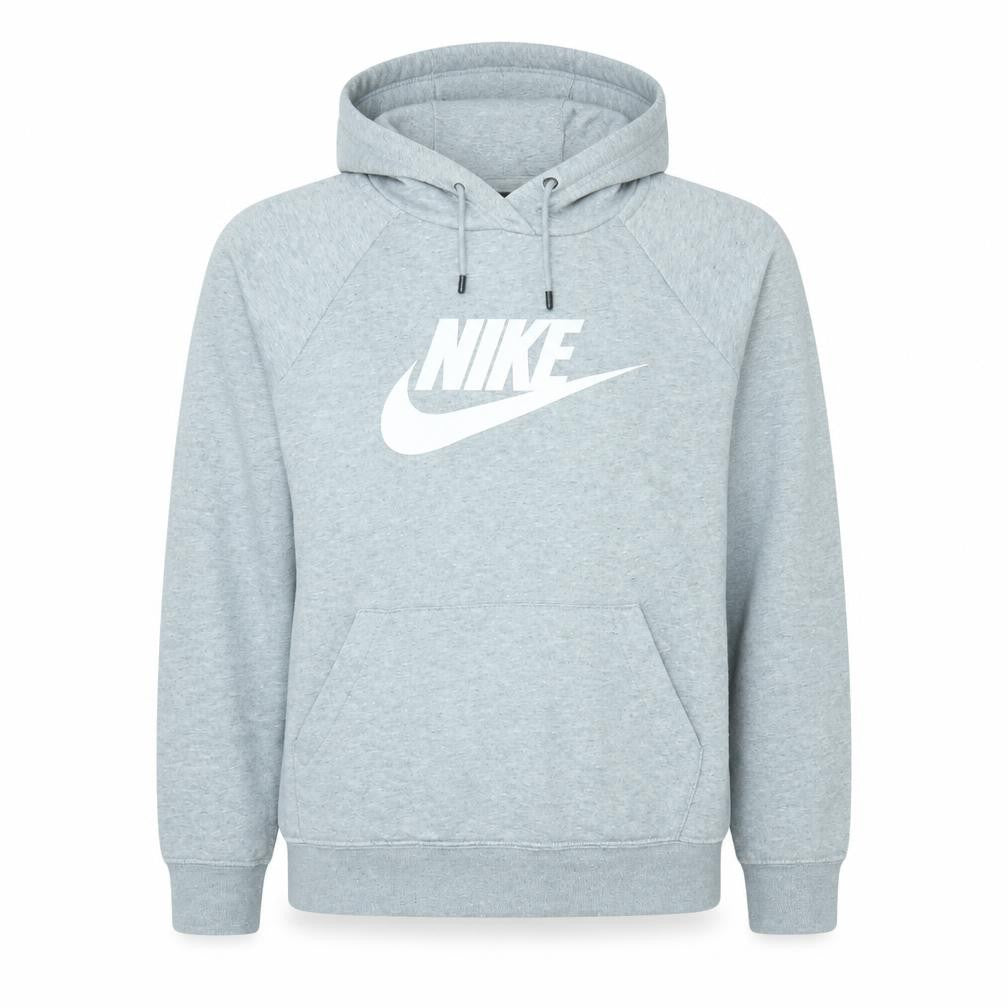 Nike Men's Grey Pullover Hoodie Size S Fleece Sportswear