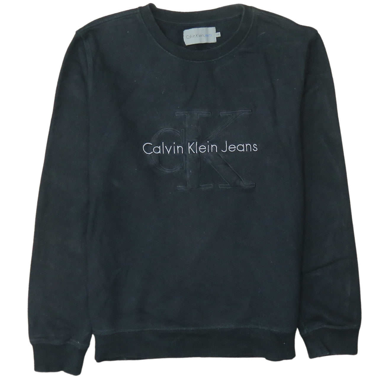Calvin Klein Jeans Men’s Black XL Pullover Sweatshirt