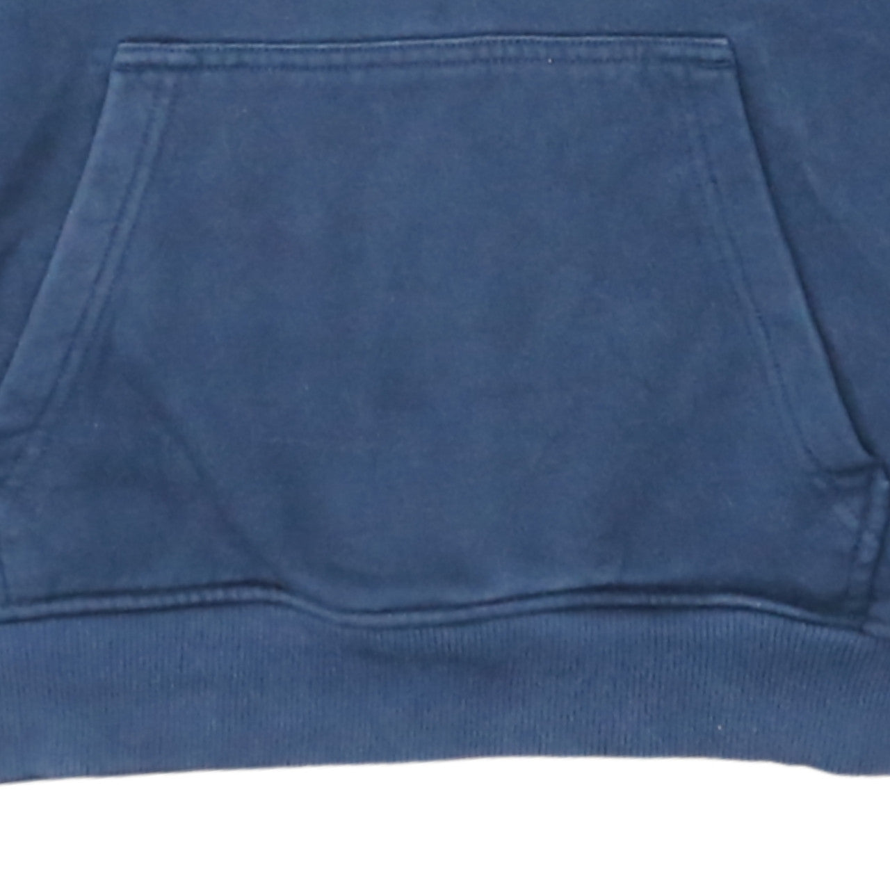 Adidas Men's Blue Medium Pullover Hoodie with Logo Graphic