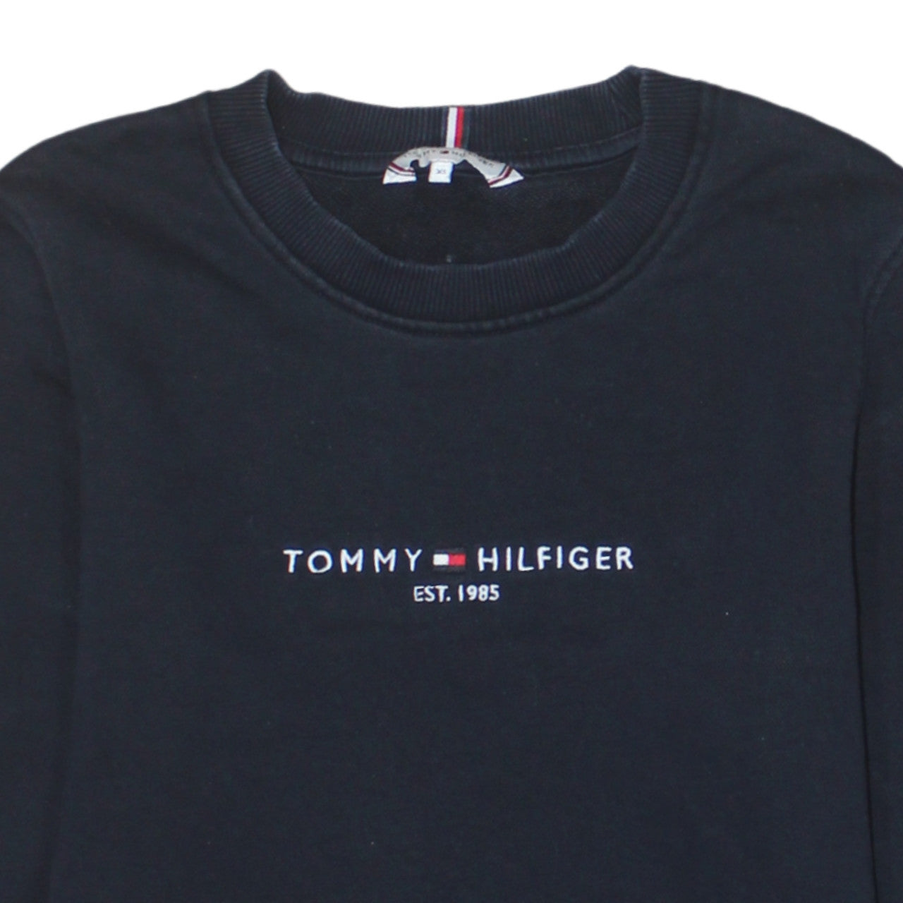 Tommy Hilfiger Men's Black XS Pullover Sweatshirt