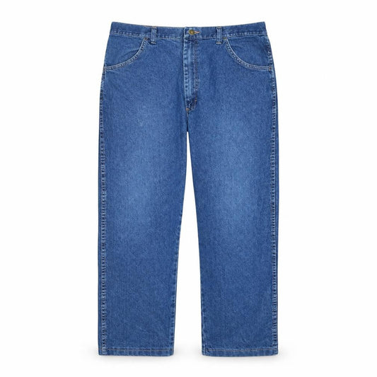Wrangler Men's Blue Regular Fit Straight Denim Jeans 38W 30L