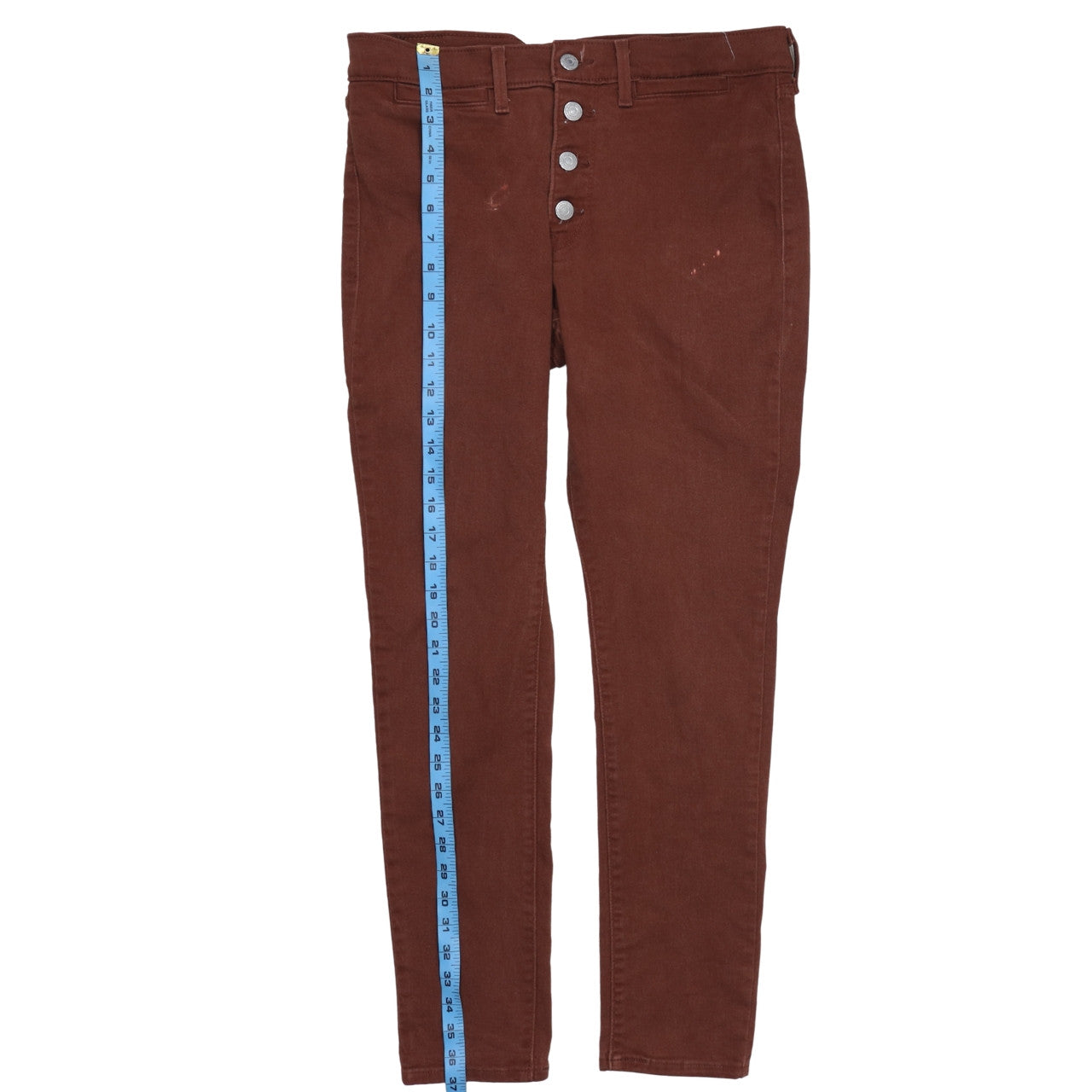 Levi's Women Brown 311 Shaping Skinny High Rise Jeans Size 30