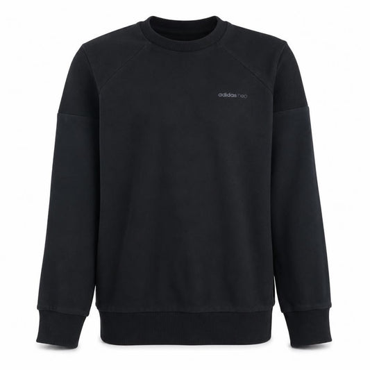 Adidas Neo Men’s Black Medium Pullover Sweatshirt