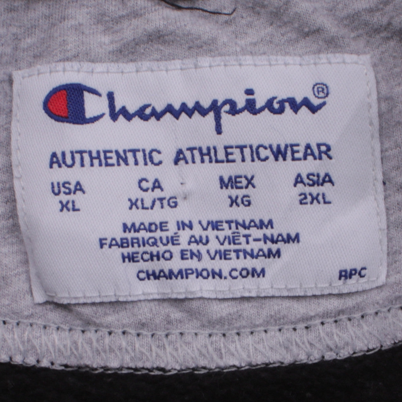 Champion Women's Black XL Crew Neck Pullover Sweatshirt