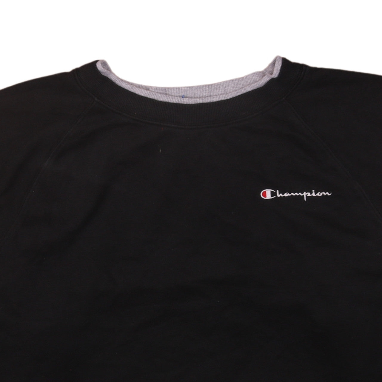Champion Women's Black XL Crew Neck Pullover Sweatshirt