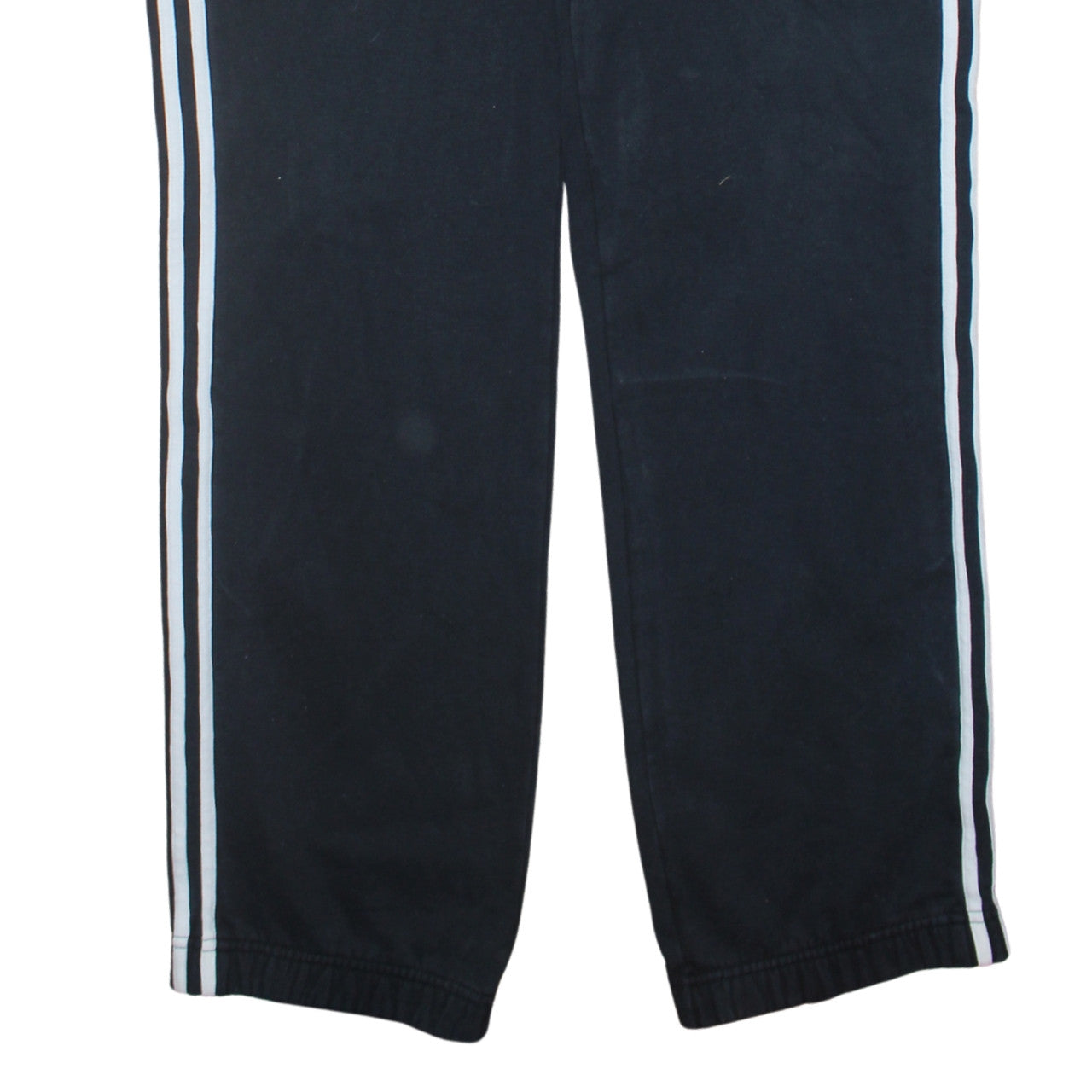 Adidas Teens Black Track Pants 15-16Y Elastic Waist Activewear