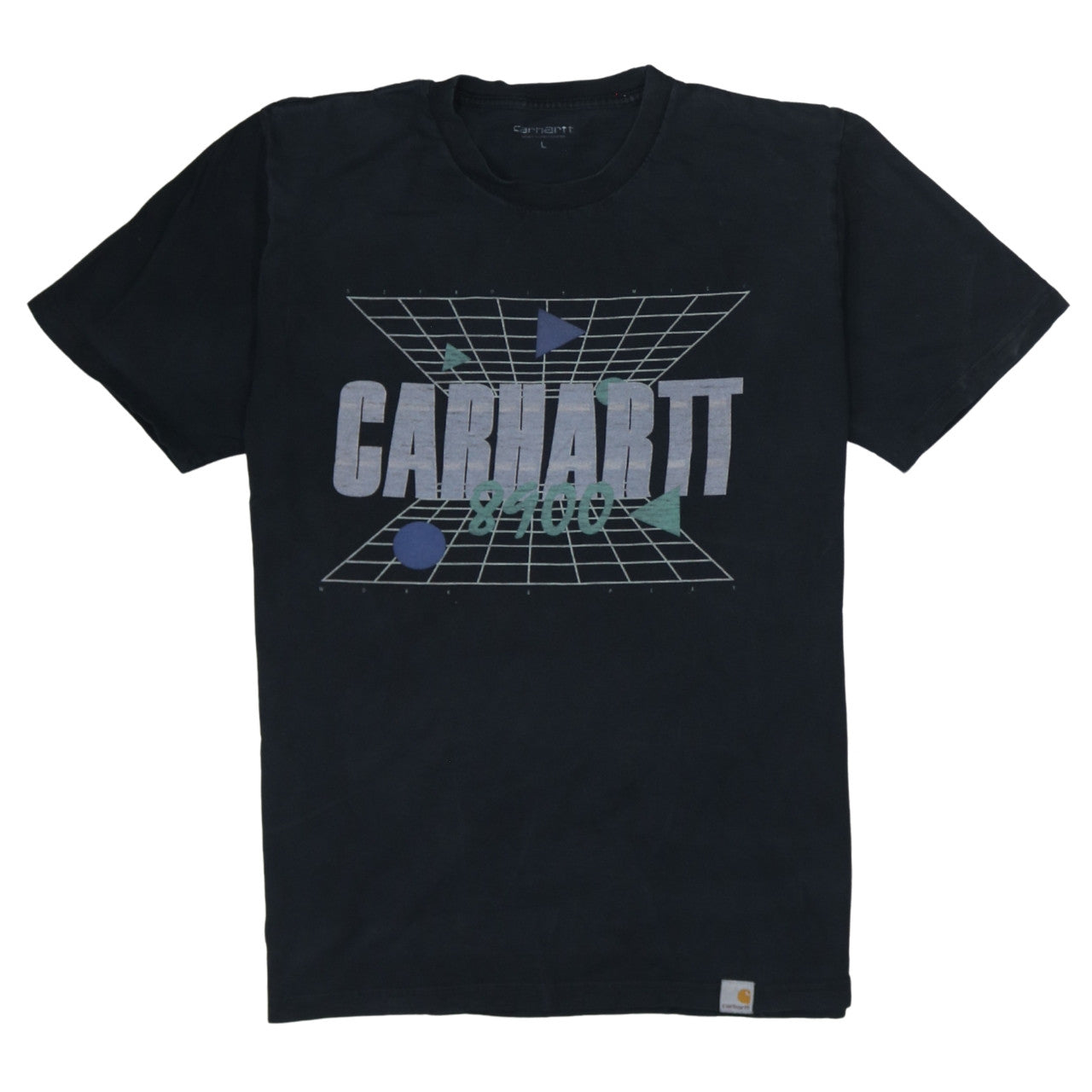 Carhartt WIP Men's Black 80s Retro Graphic Cotton T-Shirt Size L