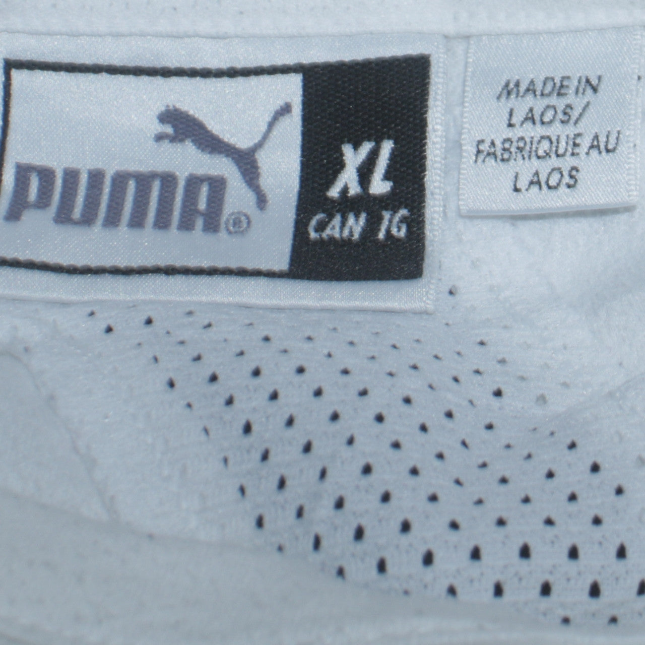 Puma Men's White XL Crew Neck Long Sleeve Sports Sweatshirt