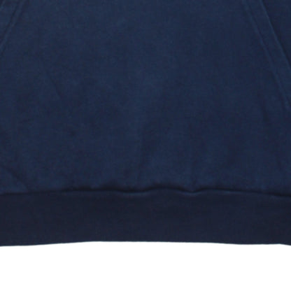 Additional view of Adidas boys’ navy blue pullover hoodie sweatshirt, size 14, years cotton blend