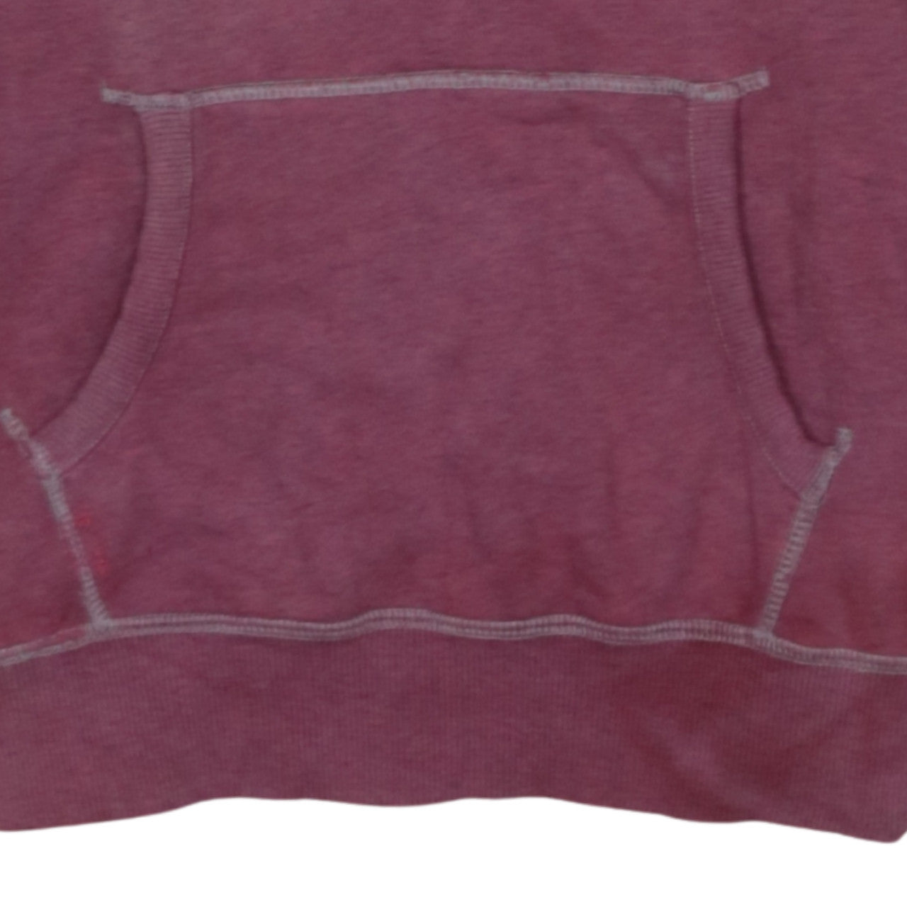 Dickies Women’s Maroon Pullover Hoodie M Cotton Logo Print