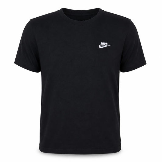 Nike Men's Black Small Logo Sports Crew Neck T-Shirt