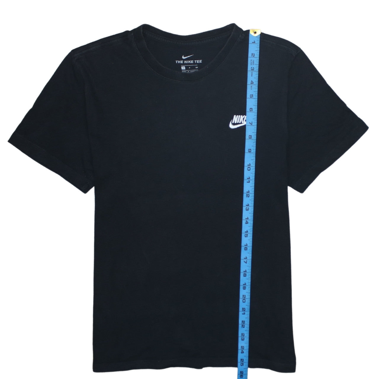 Nike Men's Black Small Logo Sports Crew Neck T-Shirt