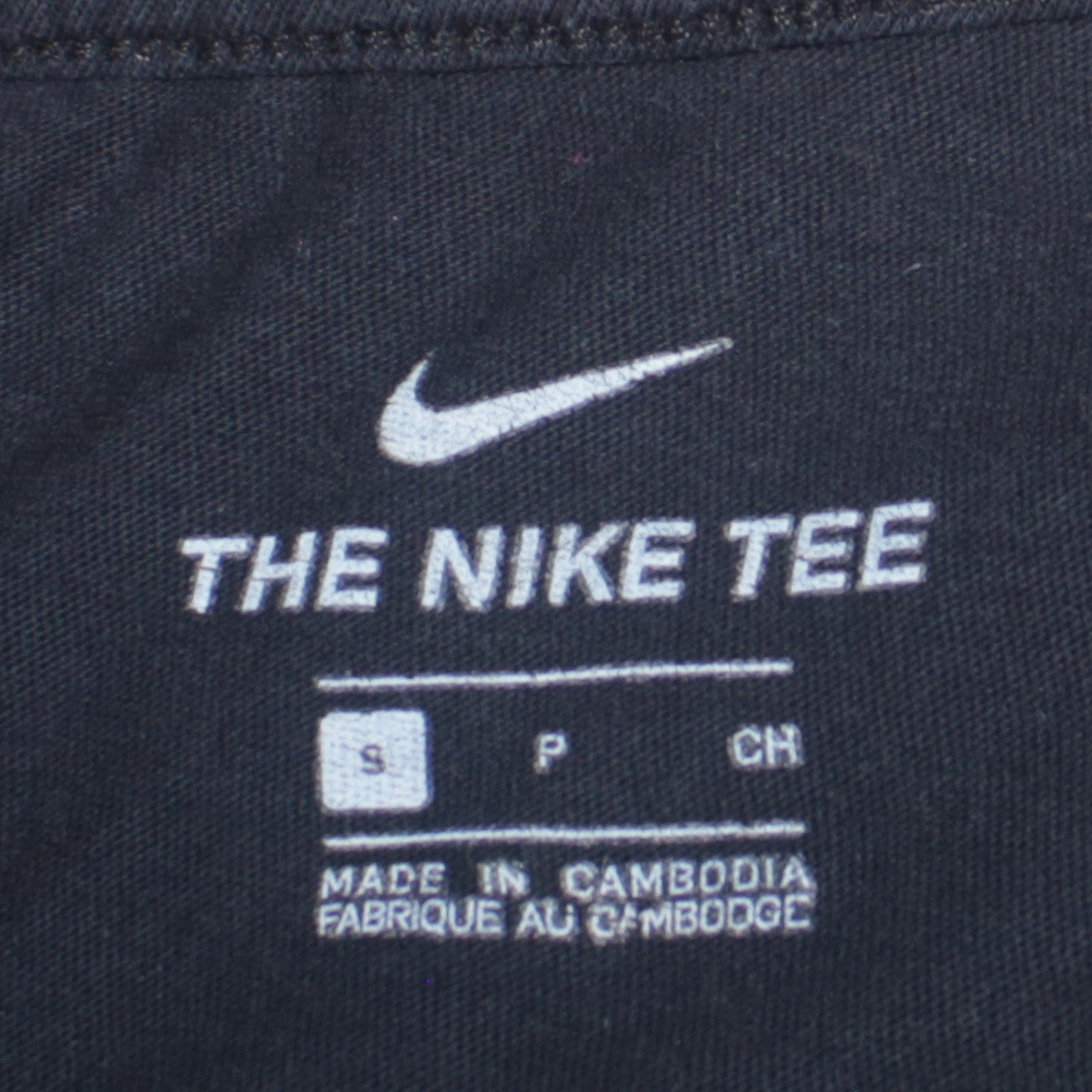 Nike Men's Black Small Logo Sports Crew Neck T-Shirt
