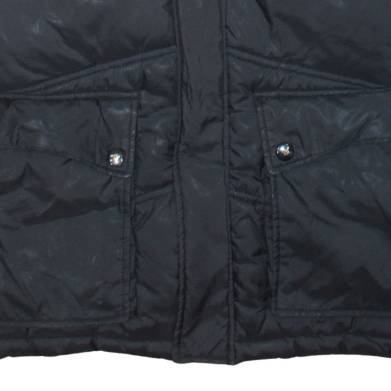Tommy Hilfiger Women's Black Size 16 Long Puffer Jacket