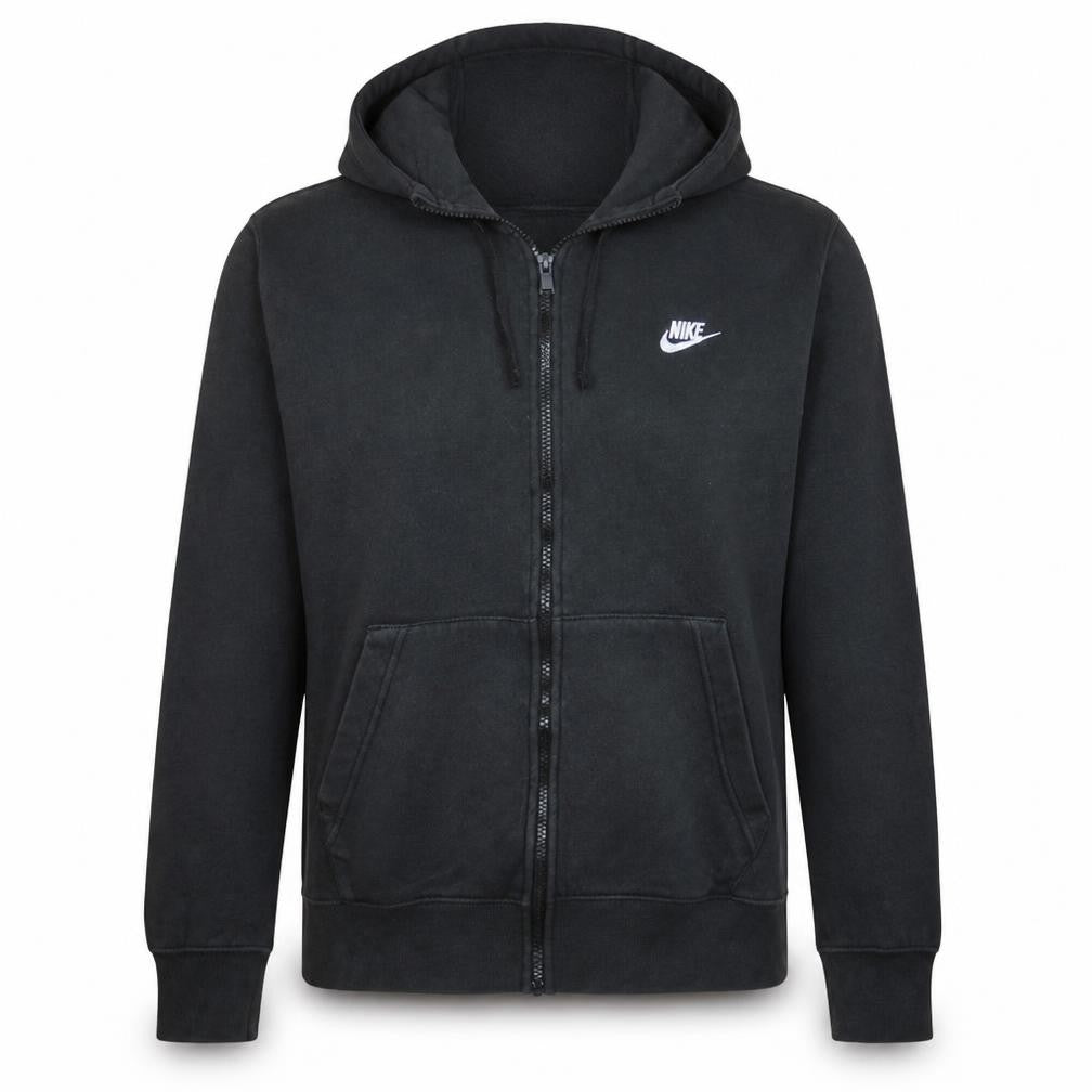 Nike Women's Black Full Zip Hoodie Sweatshirt Size L