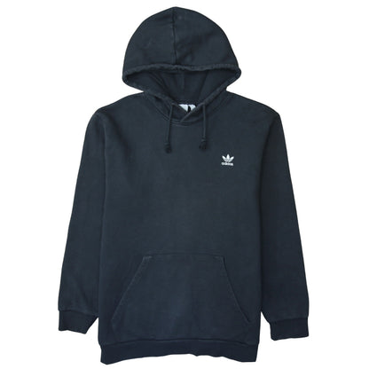 Additional front view of Adidas men’s black xl pullover hoodie fleece regular fit