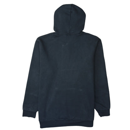 Brand and care label for Adidas men’s black xl pullover hoodie fleece regular fit
