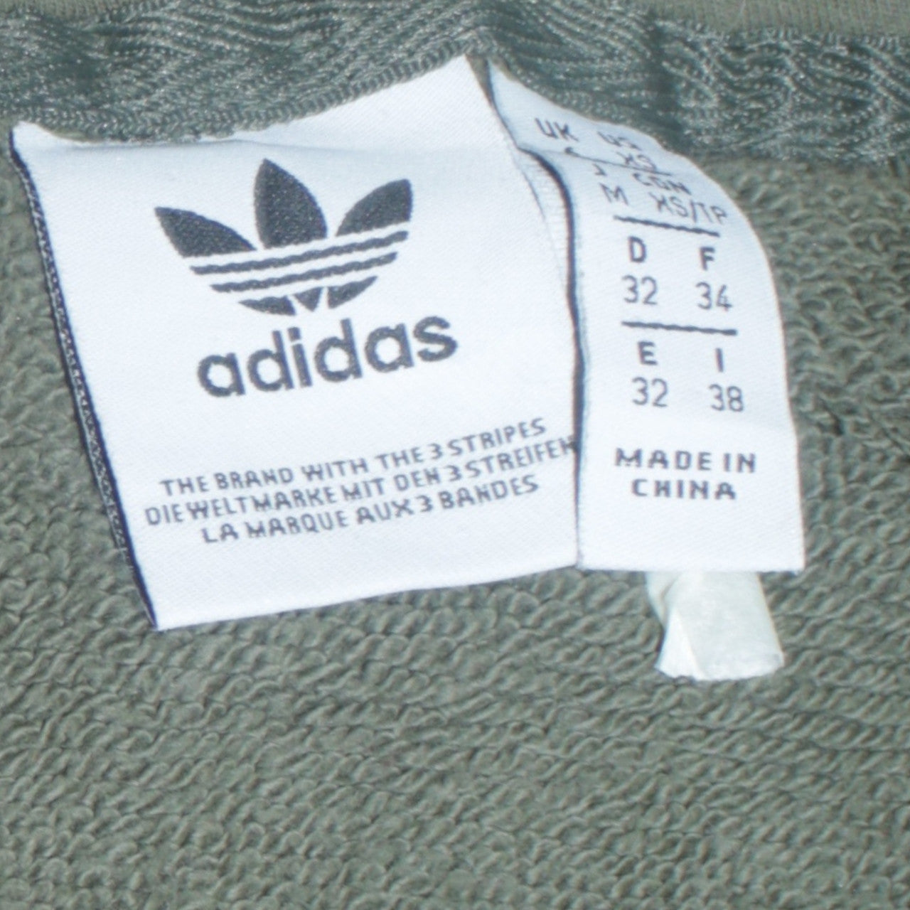 Adidas Womens Green Pullover Hoodie Size XS Casual Sportswear
