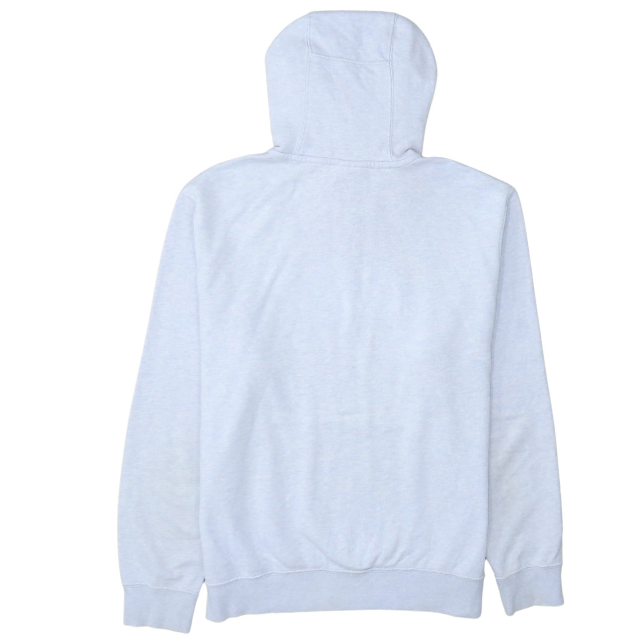 Nike Women’s Light Grey Pullover Hoodie Medium Cotton Blend