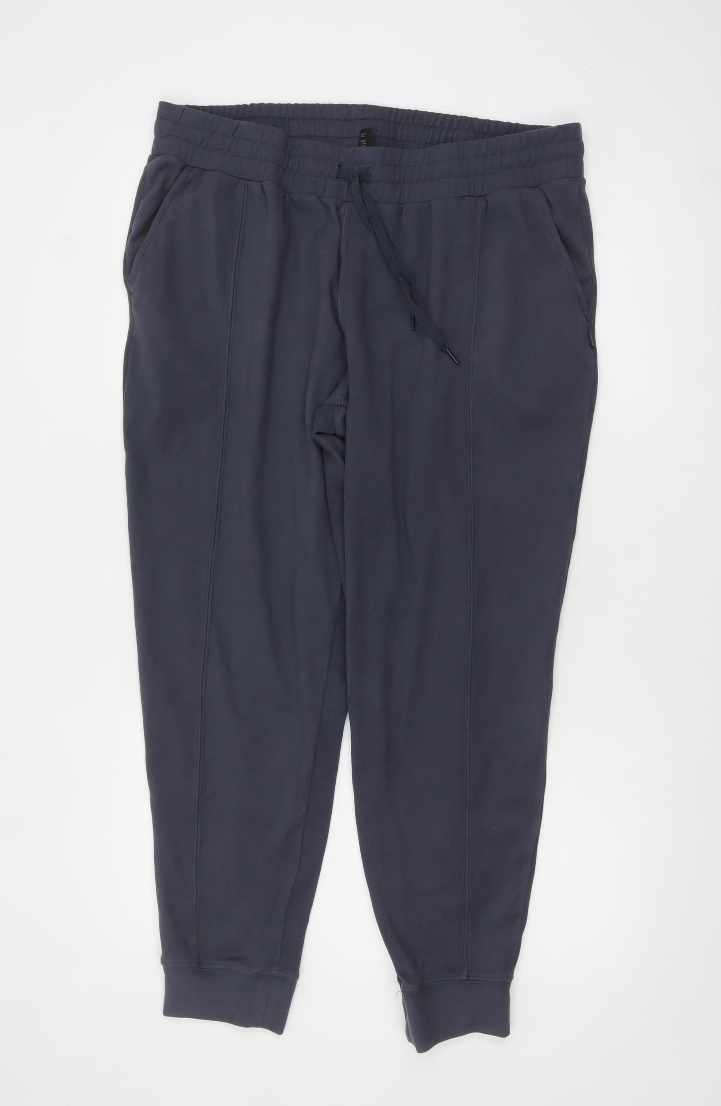Mondetta Womens Blue XL Jogger Trousers Cotton Blend Comfort Fit