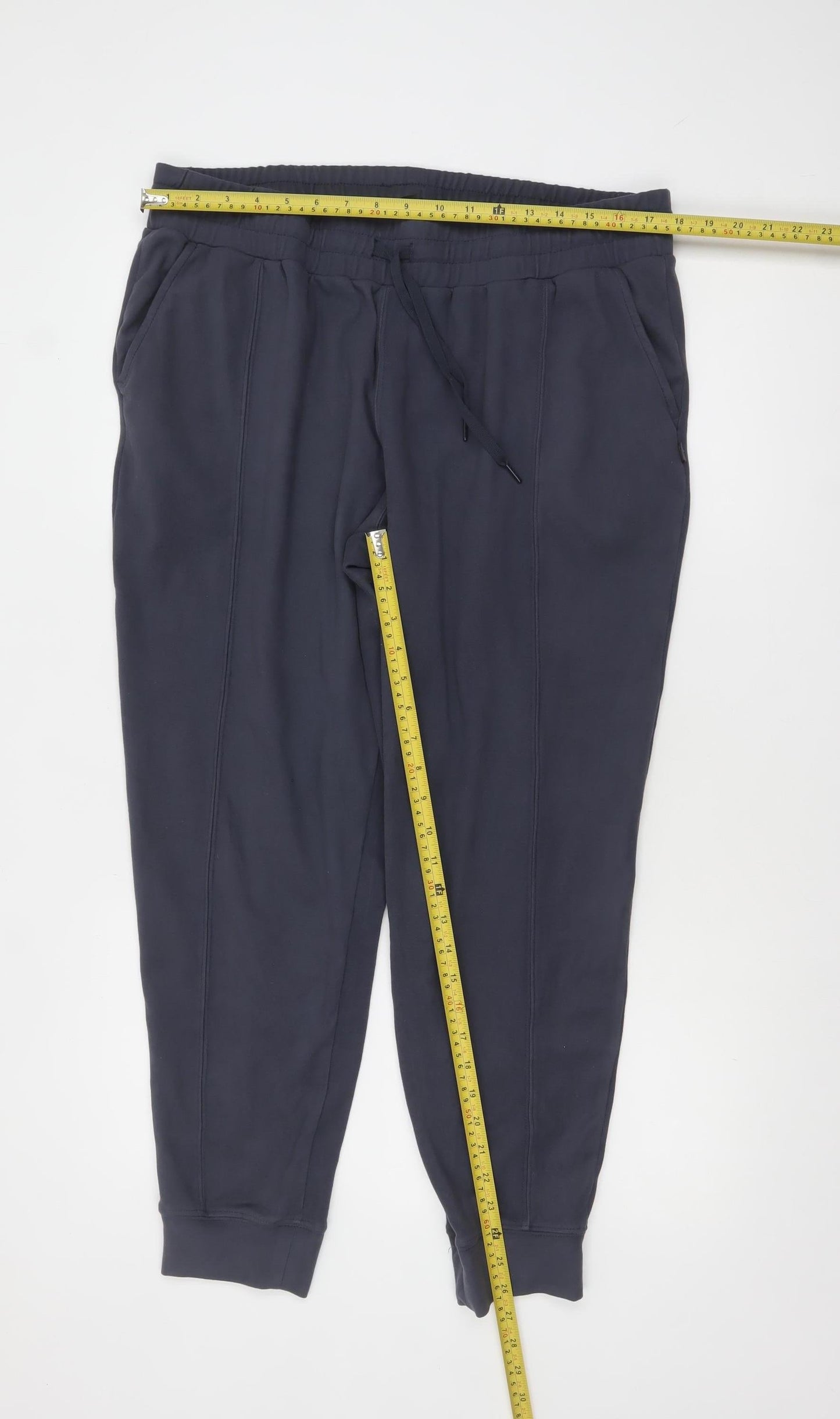 Mondetta Womens Blue XL Jogger Trousers Cotton Blend Comfort Fit