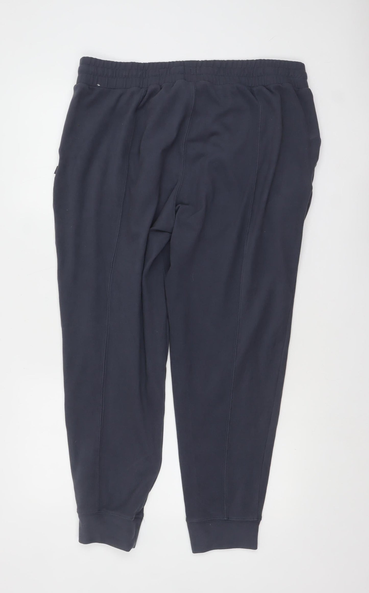 Mondetta Womens Blue XL Jogger Trousers Cotton Blend Comfort Fit