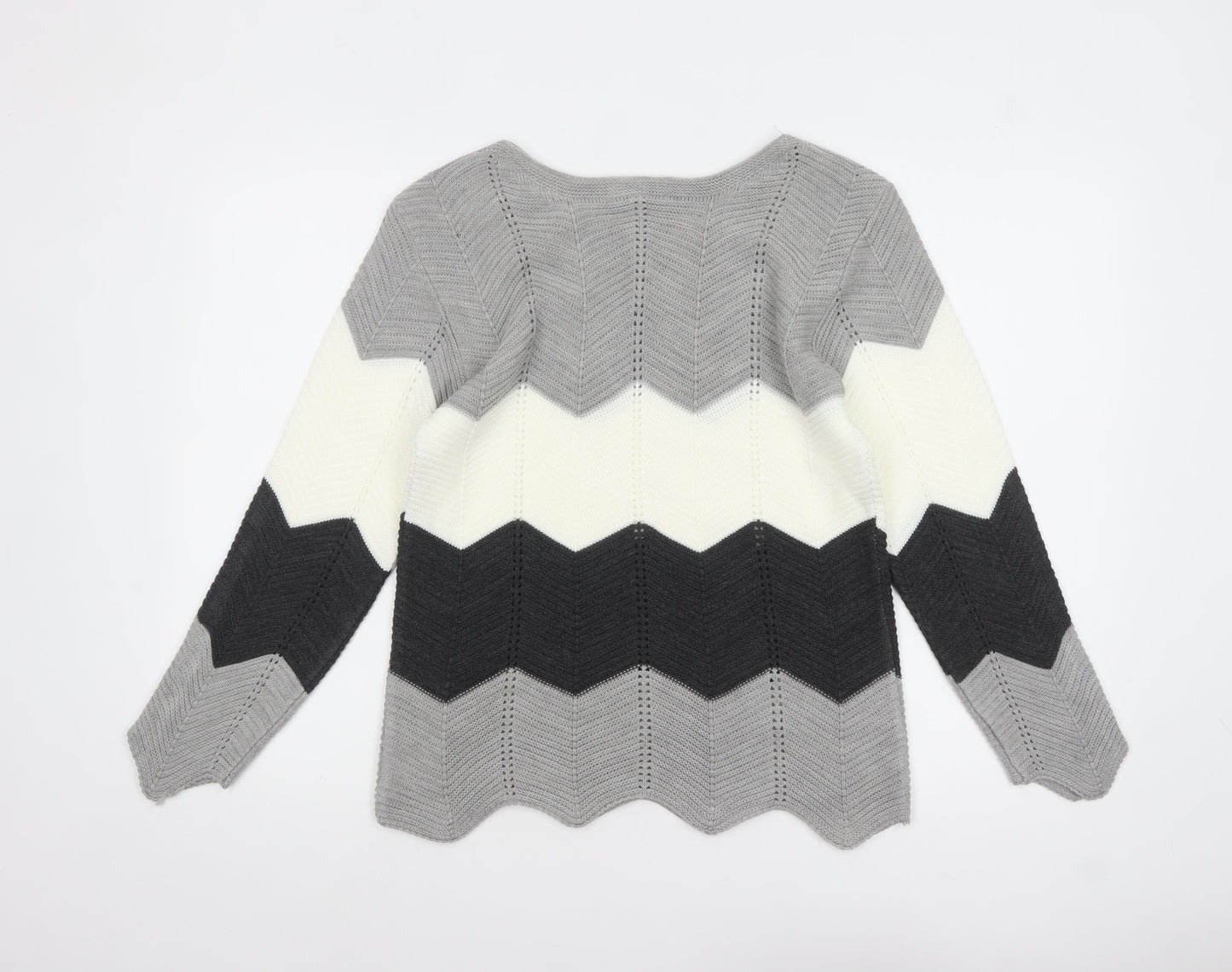 ENVY Women’s Multicoloured Knit Pullover Jumper M