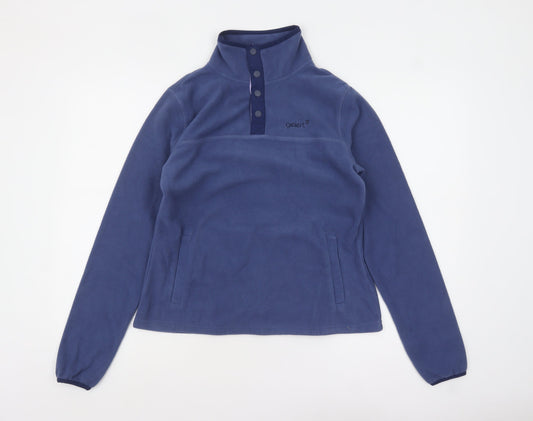 Gelert Women's Blue Fleece Henley Sweatshirt UK 10