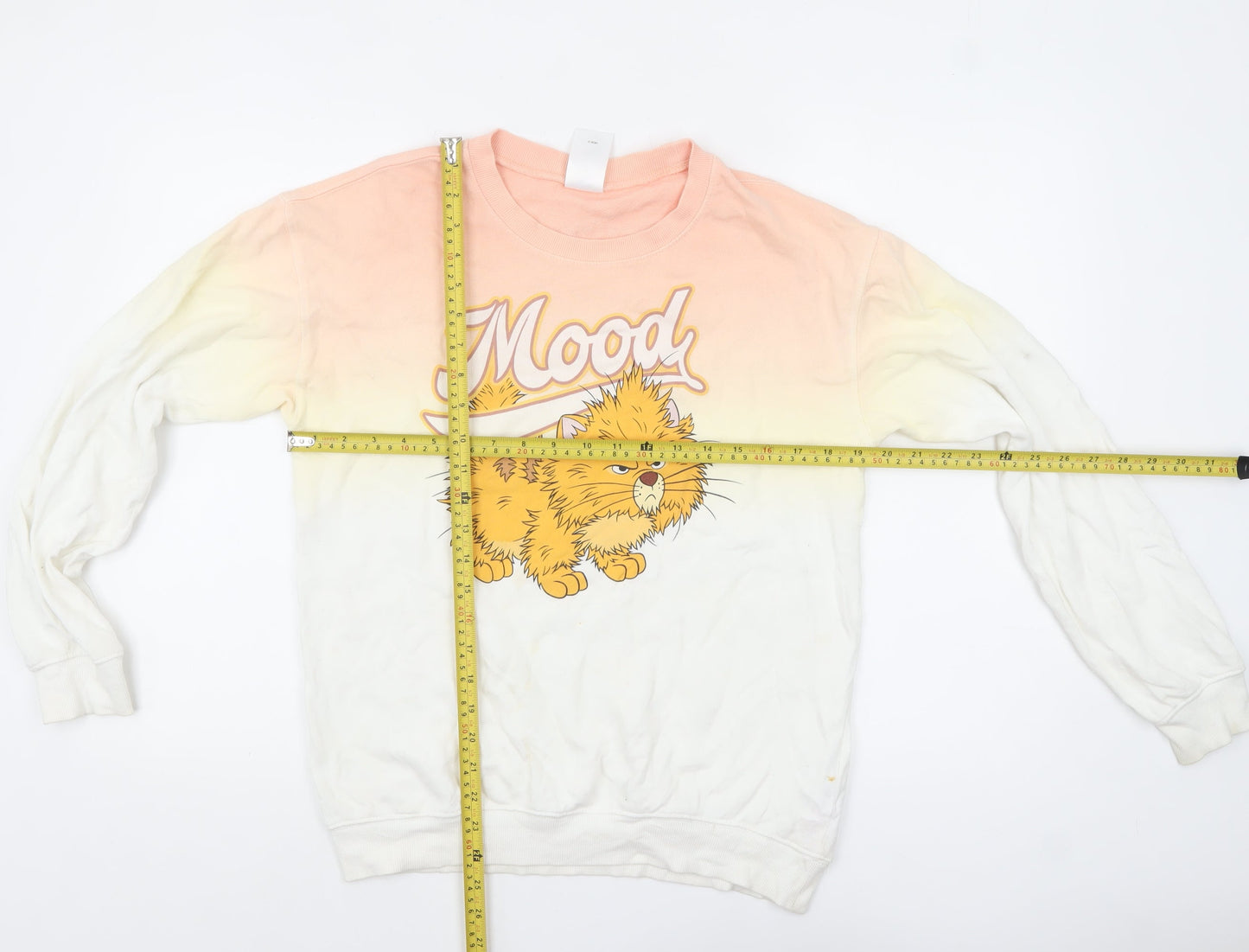 Disney Womens Multicoloured XS Pullover Jumper with Cat Print