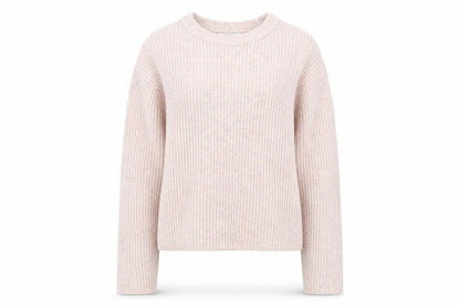 Marks & Spencer Women's Beige Chunky-Knit Pullover Jumper XS