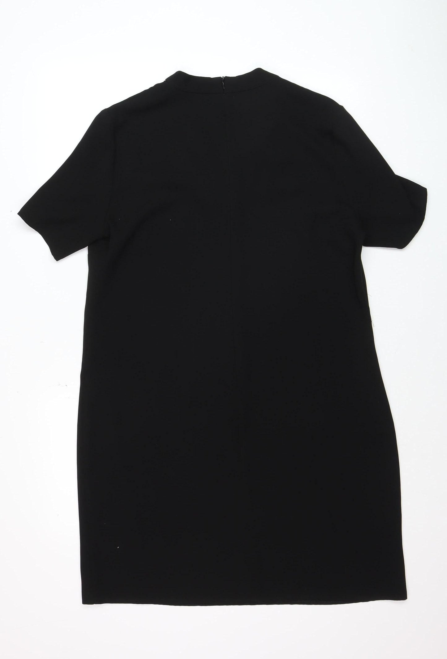 Papaya Women’s Black Shift Knee Length Smart Work Dress Size 14
