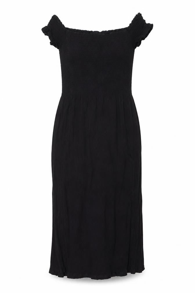 Superdry Women’s Black Off Shoulder Bodycon Dress Size S