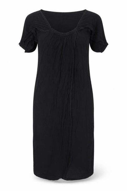Fever London Women’s Black V-Neck Knee Length Sheath Dress Size 10