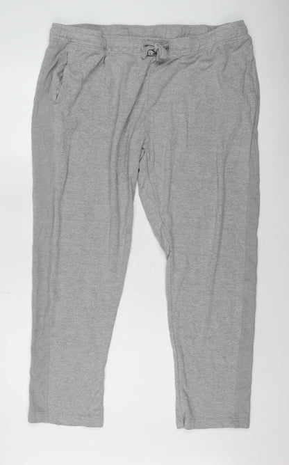 Next Men’s Grey 2XL Regular Fit Cotton Sweatpants