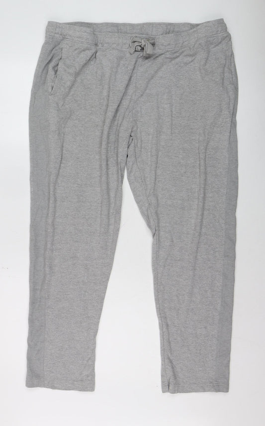Next Men’s Grey 2XL Regular Fit Cotton Sweatpants