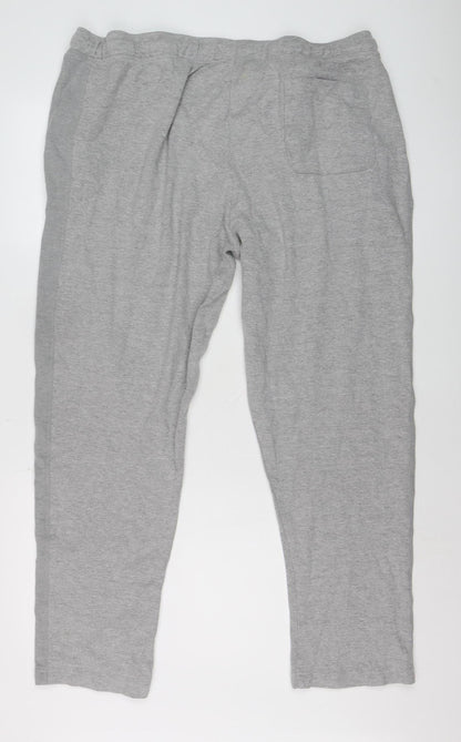 Next Men’s Grey 2XL Regular Fit Cotton Sweatpants