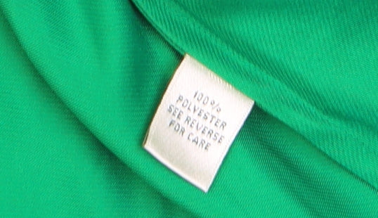 T.A.G. Womens Green Fit & Flare Sleeveless Knee Dress XL