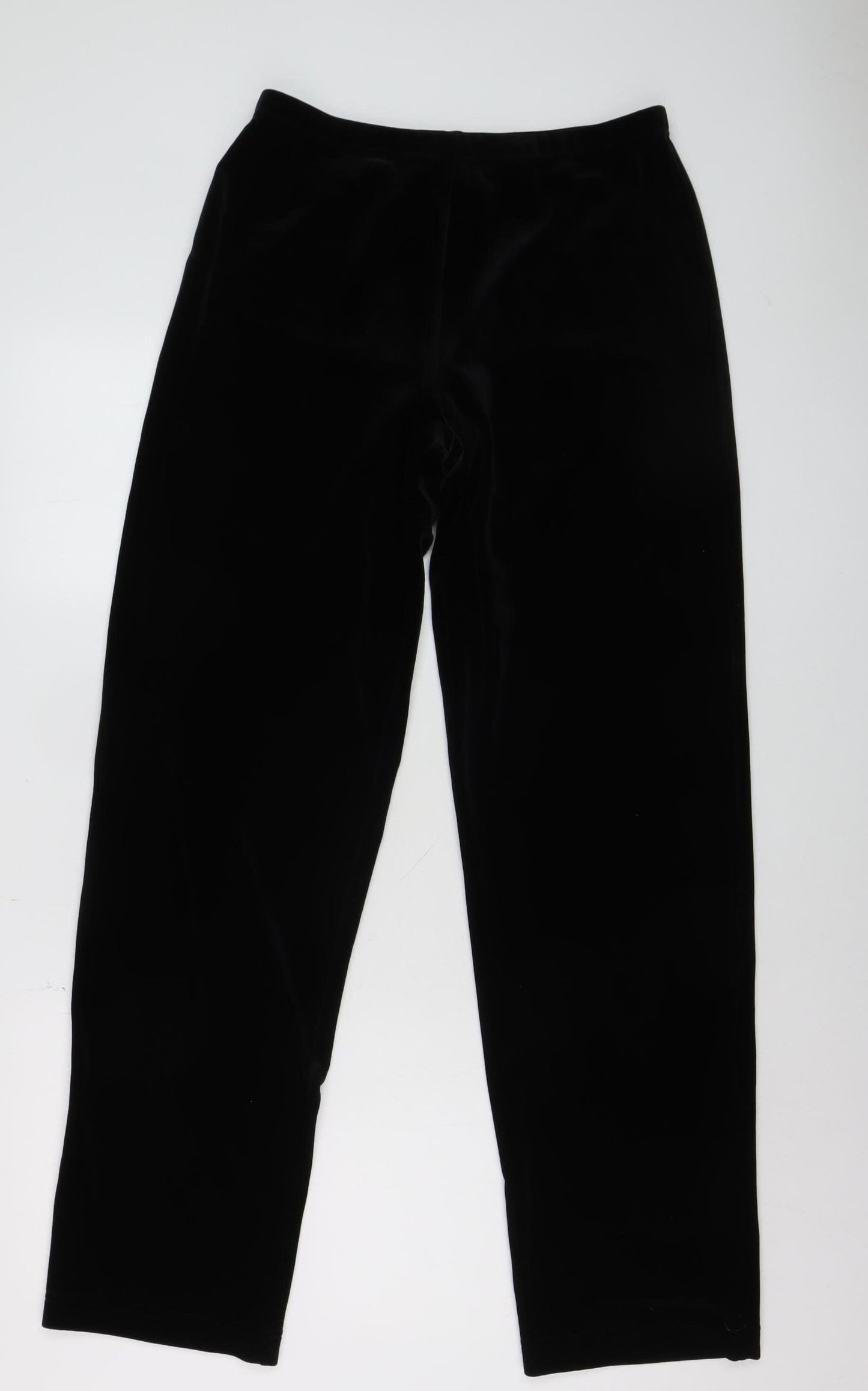 Georgedé Paris Women’s Black Velvet Leggings Size 12